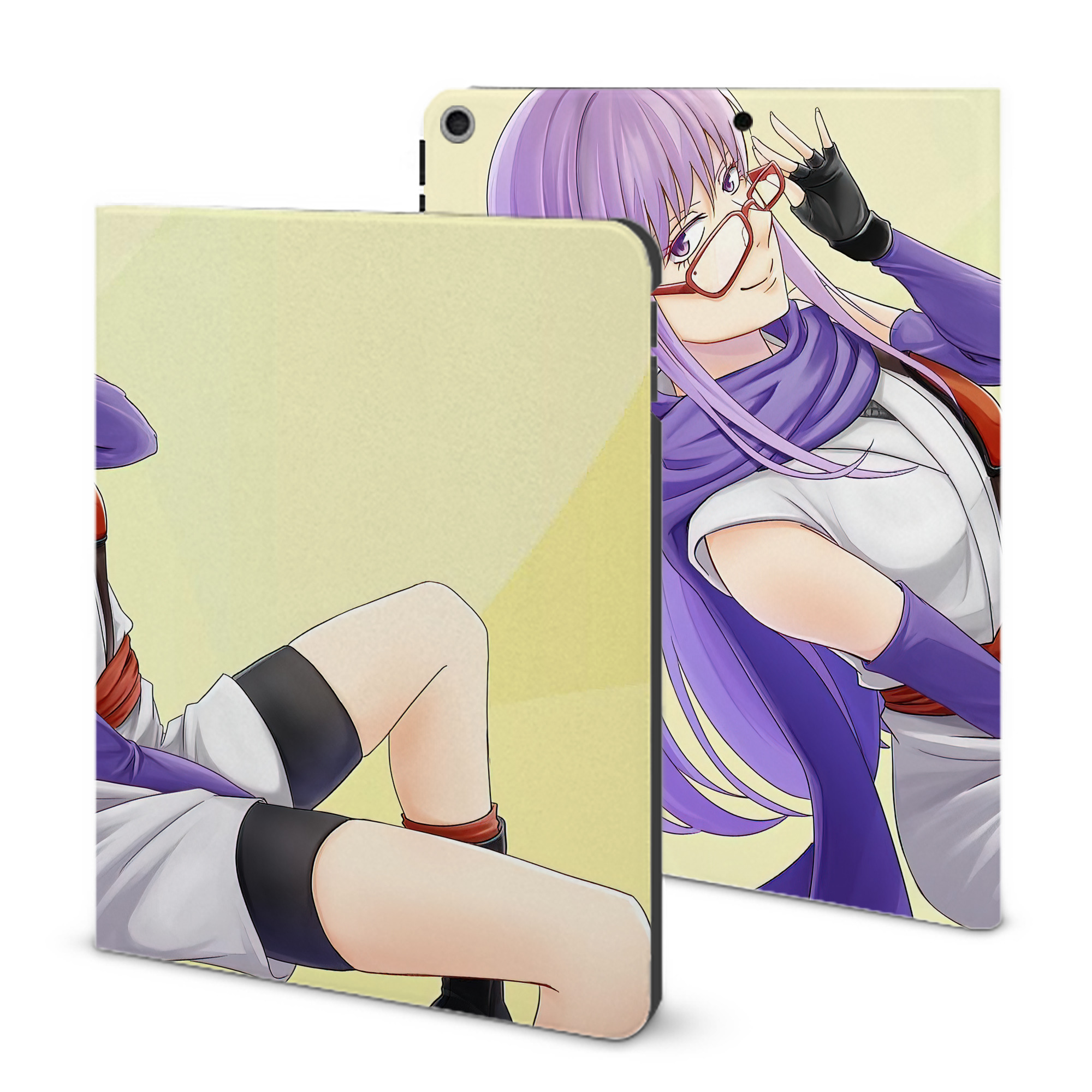 ぎんたま 坂田銀時（さかたぎんとき） 神楽 志村新八（しむら しんぱち） GINTAMA Sakata Gintoki Kagura Shimura Shinpachi IPad ケース ブック型 PUレザー TPU 耐衝撃 軽量 薄型 ペン収納なし 全面保護 IPad 各モデル対応